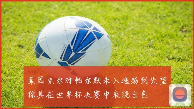 莱因克尔对帕尔默未入选感到失望称其在世界杯决赛中表现出色